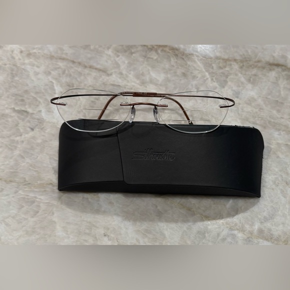 Silhouette Eyeglasses 7799 40 6069 Titanium Austria‎ Plus Case main image 6